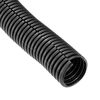 Hydromaxx 3/4"x100Ft Flexible Corrugated Black LDPE Split Tubing Wire Loom BLDPES0034100